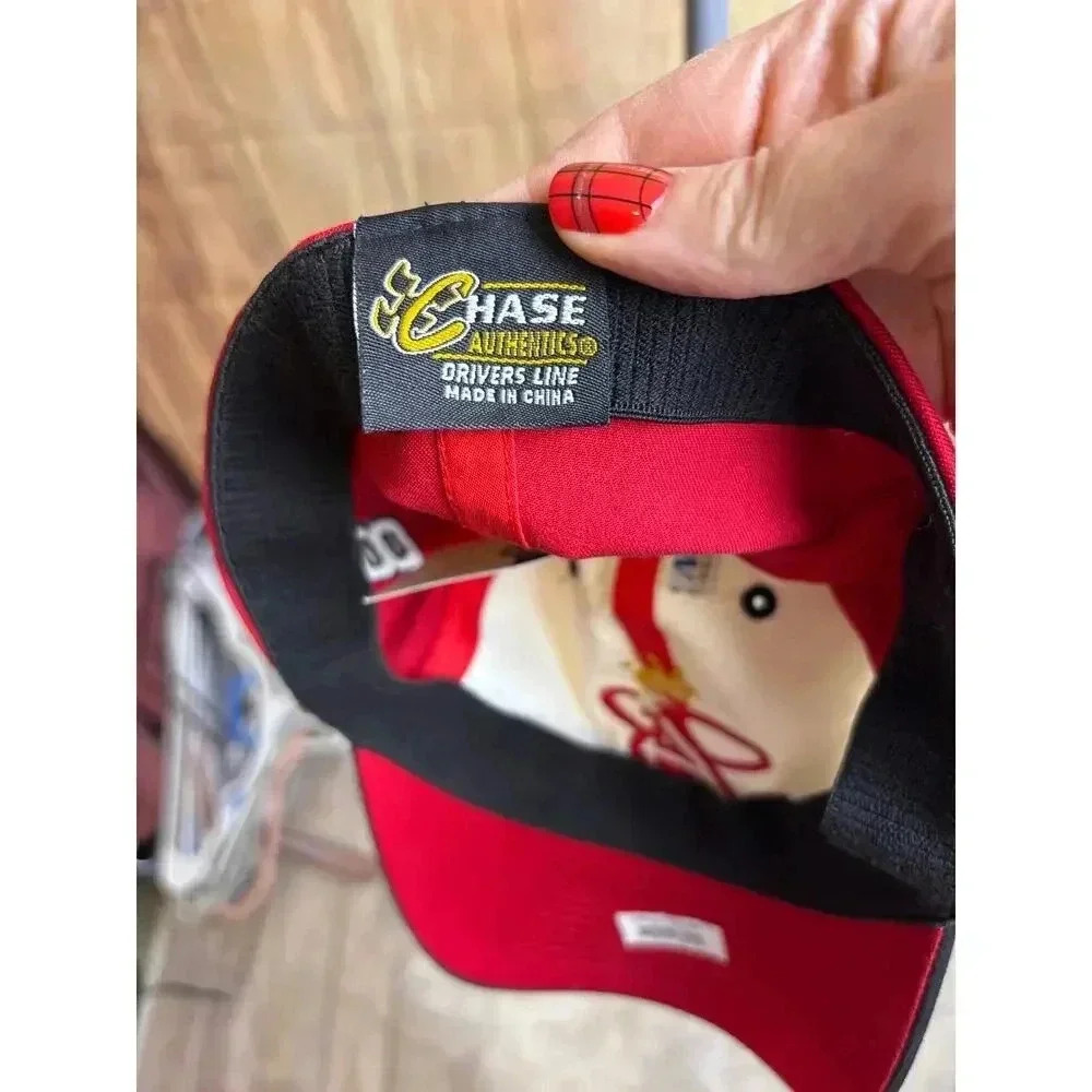 Budweiser Dale Earnhardt Jr Nascar Baseball Cap Hat Chase Authentics NEW - Picture 8 of 9